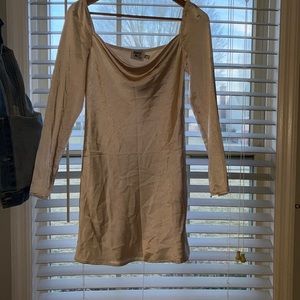 Princess Polly silky long sleeve dress